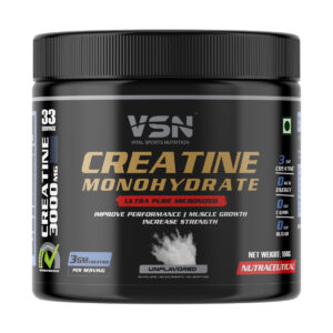 VSN Creatine Pure Creatine Monohydrate (100g, 33 Servings)